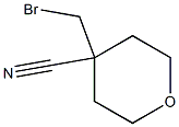 4-(bromomethyl)tetrahydro-2H-pyran-4-carbonitrile 구조식 이미지