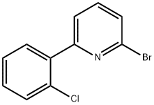 2-Bromo-6-(2-chlorophenyl)pyridine 구조식 이미지