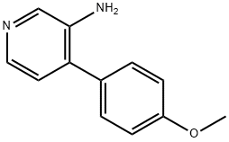 3-AMINO-4-(4-METHOXYPHENYL)PYRIDINE Structure