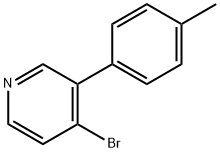 4-Bromo-3-(4-tolyl)pyridine Structure