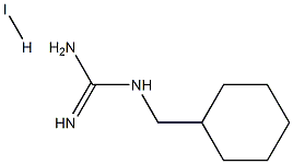 N-(cyclohexylmethyl)guanidine hydroiodide 구조식 이미지