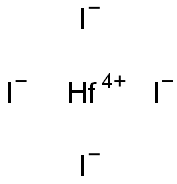 Hafnium iodide Structure