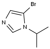5-bromo-1-(propan-2-yl)-1H-imidazole 구조식 이미지