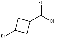 Cyclobutanecarboxylic acid, 3-bromo- 구조식 이미지