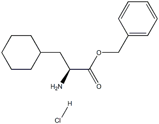 Beta-Cyclohexyl-L-Alanine Benzyl Ester Hydrochloride Structure