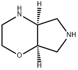 cis-octahydropyrrolo[3,4-b][1,4]oxazine 구조식 이미지