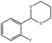 2-(2-fluorophenyl)-1,3-dithiane 구조식 이미지