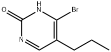 4-Bromo-2-hydroxy-5-(n-propyl)pyrimidine Structure