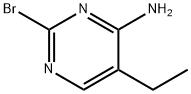 2-Bromo-4-amino-5-ethylpyrimidine Structure