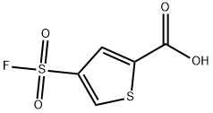 4-(fluorosulfonyl)thiophene-2-carboxylic acid Structure