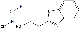 1-(1,3-benzothiazol-2-yl)propan-2-amine dihydrochloride Structure