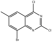 8-bromo-2,4-dichloro-6-methylquinazoline Structure