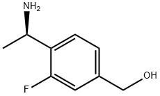 (4-[(1R)-1-AMINOETHYL]-3-FLUOROPHENYL)METHANOL 구조식 이미지