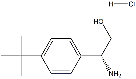 (2R)-2-AMINO-2-[4-(TERT-BUTYL)PHENYL]ETHAN-1-OL HCL Structure