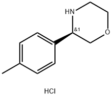 (3R)-3-(4-METHYLPHENYL)MORPHOLINE HYDROCHLORIDE Structure