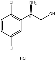 (2R)-2-AMINO-2-(2,5-DICHLOROPHENYL)ETHAN-1-OL HYDROCHLORIDE 구조식 이미지