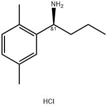 (1S)-1-(2,5-DIMETHYLPHENYL)BUTAN-1-AMINE HYDROCHLORIDE Structure