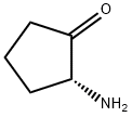 (R)-2-aminocyclopentan-1-one Structure