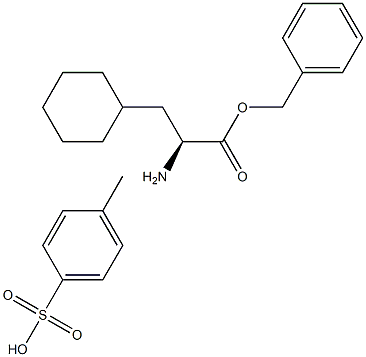 Beta-Cyclohexyl-L-Alanine Benzyl Ester-Para- Toluenesulfonate 구조식 이미지