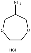 1,4-dioxepan-6-amine hydrochloride 구조식 이미지