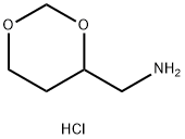 1,3-dioxan-4-ylmethanamine hydrochloride 구조식 이미지