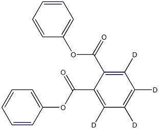 Diphenyl Phthalate-3,4,5,6-d4	 Structure