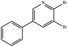 2,3-Dibromo-5-phenylpyridine Structure