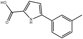 5-m-tolyl-1H-pyrrole-2-carboxylic acid Structure