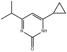 2-Hydroxy-4-cyclopropyl-6-(iso-propyl)pyrimidine 구조식 이미지