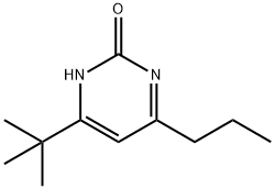 2-hydroxy-4-(n-propyl)-6-(tert-butyl)pyrimidine 구조식 이미지