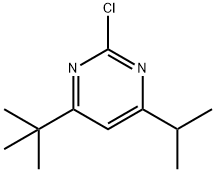 2-chloro-4-(iso-propyl)-6-(tert-butyl)pyrimidine Structure