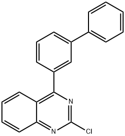 4-[1,1-Bipheny]-3-yl-2-chloroquinazoline 구조식 이미지