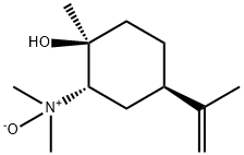 Cyclohexanol, 2-(dimethyloxidoamino)-1-methyl-4-(1-methylethenyl)-, (1S,2S,4R)- 구조식 이미지