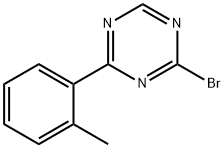 2-Bromo-4-(2-tolyl)-1,3,5-triazine 구조식 이미지