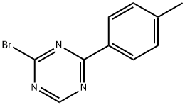 2-Bromo-4-(4-tolyl)-1,3,5-triazine 구조식 이미지