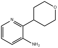 3-AMINO-2-(4-TETRAHYDROPYRANYL)PYRIDINE Structure