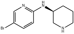 5-bromo-N-[(3S)-piperidin-3-yl]pyridin-2-amine Structure