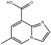 6-methylimidazo[1,2-a]pyridine-8-carboxylic acid 구조식 이미지