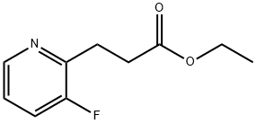 ethyl 3-(3-fluoropyridin-2-yl)propanoate Structure