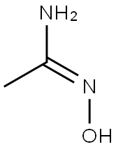 (E)-N'-Hydroxyacetimidamide 구조식 이미지