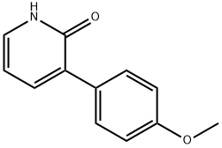 2-Hydroxy-3-(4-methoxyphenyl)pyridine Structure