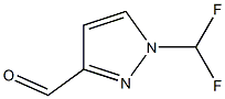 1-(difluoromethyl)-1H-pyrazole-3-carbaldehyde 구조식 이미지