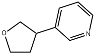3-(Tetrahydrofuran-3-yl)pyridine Structure