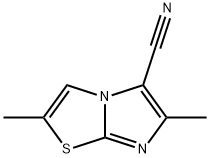 2,6-dimethylimidazo[2,1-b][1,3]thiazole-5-carbonitrile Structure