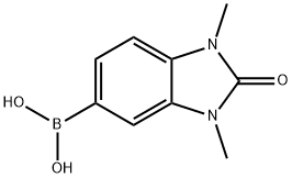 (1,3-dimethyl-2-oxo-2,3-dihydro-1H-benzo[d]imidazol-5-yl)boronic acid Structure