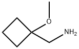 1-(1-methoxycyclobutyl)methanamine Structure