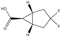 (1R,5S,6r)-3,3-difluorobicyclo[3.1.0]hexane-6-carboxylic acid Structure