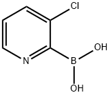 Boronic acid, B-(3-chloro-2-pyridinyl)- 구조식 이미지