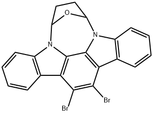 15,16-dibromo-6,7,8,9-tetrahydro-6,9-Epoxydiindolo[1,2,3-fg:3',2',1'-kl][1,6]benzodiazocine Structure