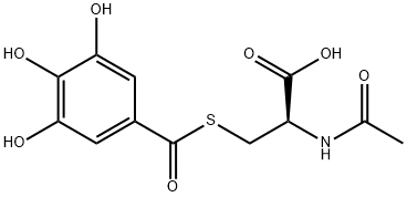 N-Acetyl-L-cysteine 구조식 이미지